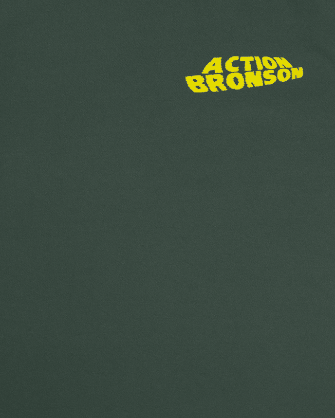 Action Bronson Comic Forest Green Tee