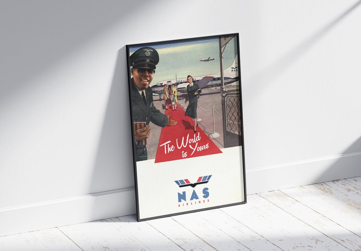 Nas 'The World Is Yours' Poster – 808's