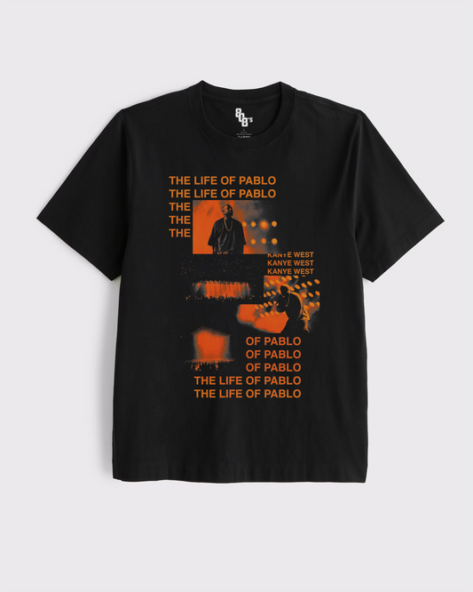 Kanye - The Life Of Pablo Album Cover Style Tee