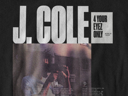 J. Cole '4 Your Eyes Only World Tour' Tee – 808's