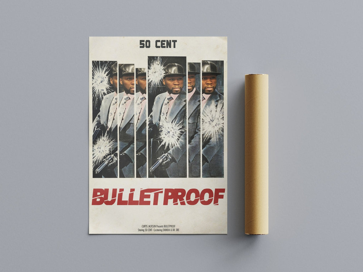 50 Cent 'Bulletproof' Poster – 808's
