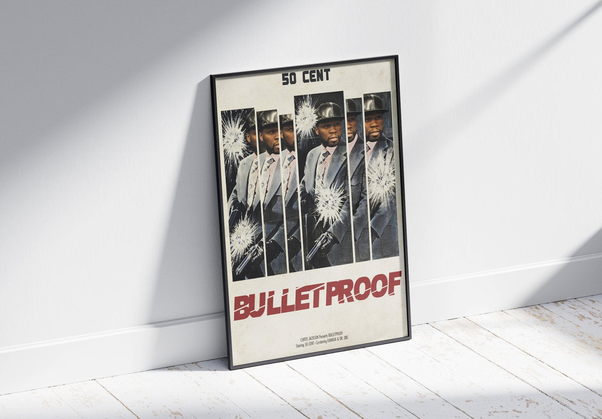50 Cent 'Bulletproof' Poster – 808's