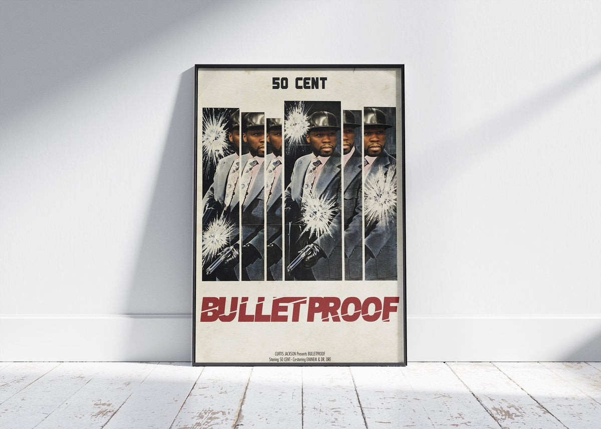 50 Cent 'Bulletproof' Poster – 808's