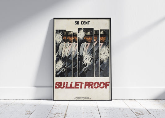 50 Cent 'Bulletproof' Poster – 808's