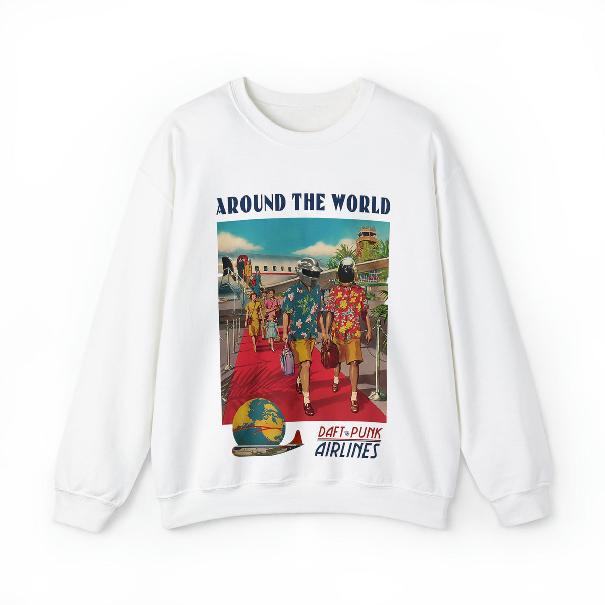 Daft Punk 'Around The World Airlines' Sweatshirt – 808's