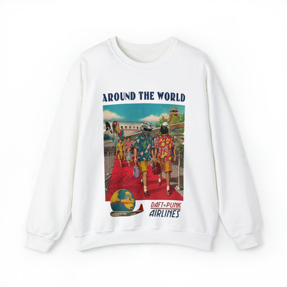 Daft Punk 'Around The World Airlines' Sweatshirt – 808's