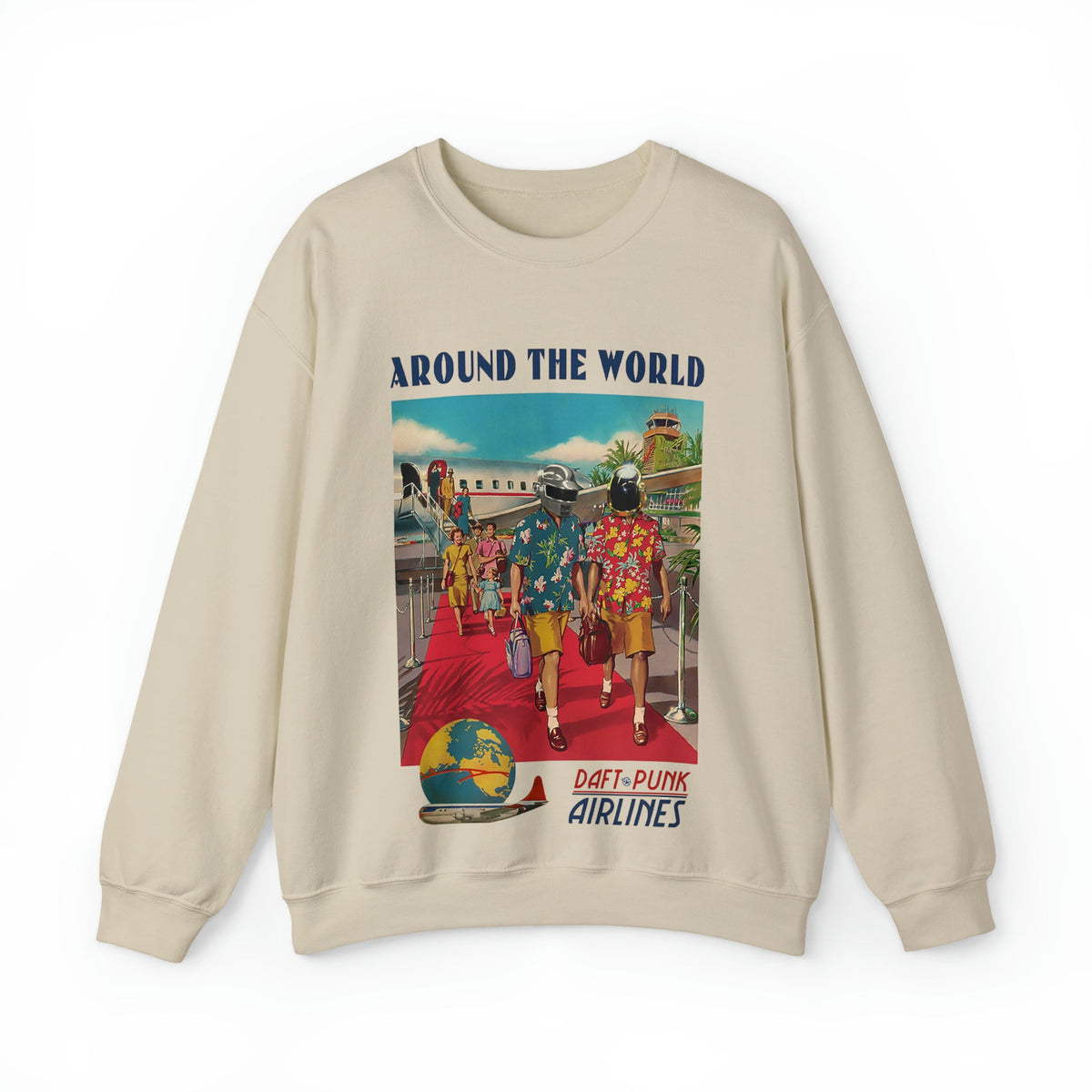 Daft Punk 'Around The World Airlines' Sweatshirt – 808's
