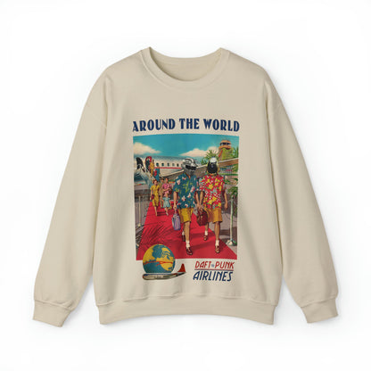 Daft Punk 'Around The World Airlines' Sweatshirt – 808's