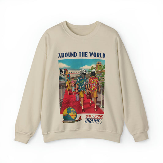 Daft Punk 'Around The World Airlines' Sweatshirt – 808's
