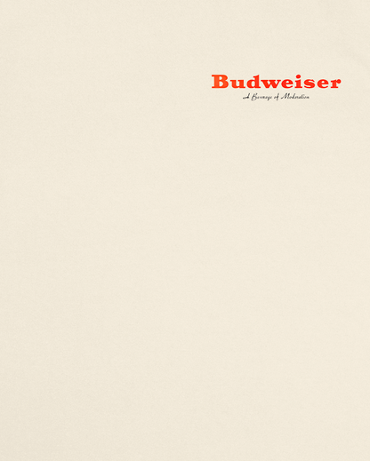 Bud Beer Ad In Sand Tee – 808's