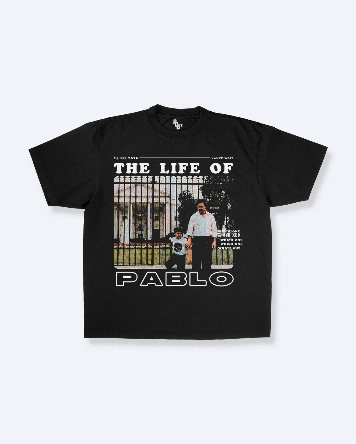 Kanye West 'Escobar X The Life Of Pablo' Tee – 808's