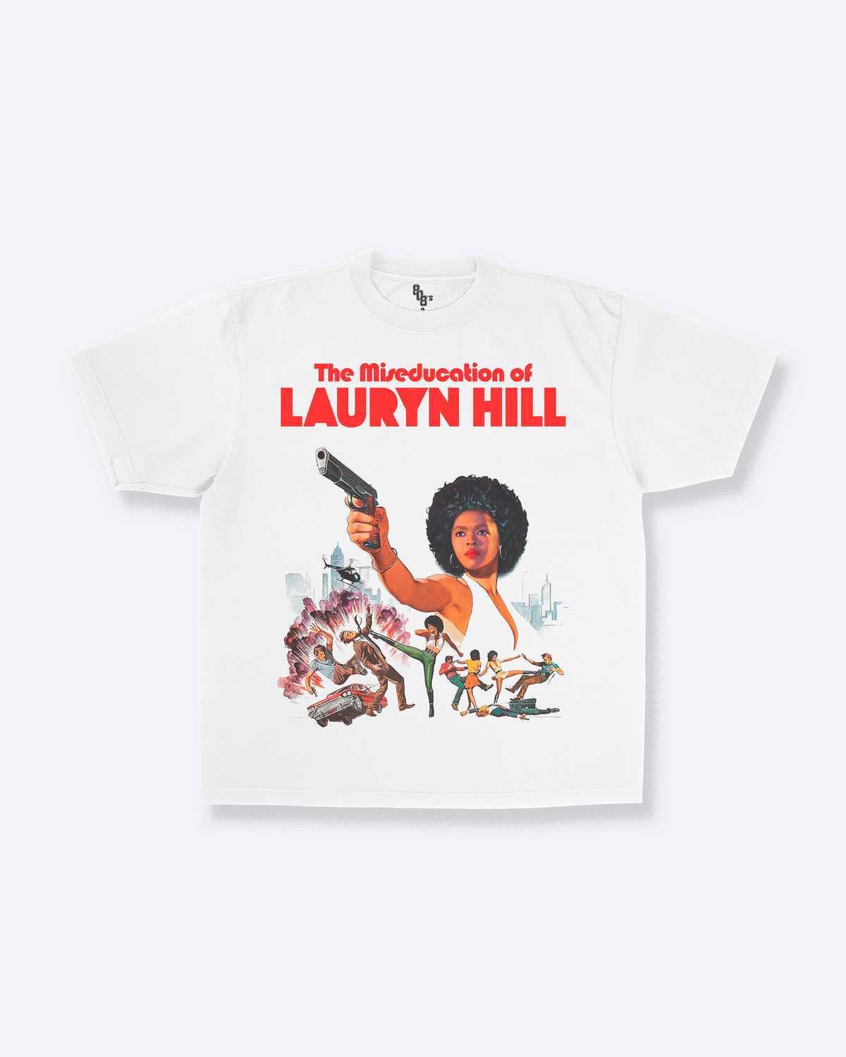 The Miseducation Of Lauryn Hill graphic tee in white – 808's