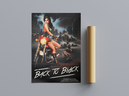 Amy Winehouse 'Black To Black' Poster – 808's