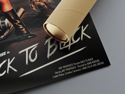 Amy Winehouse 'Black To Black' Poster – 808's