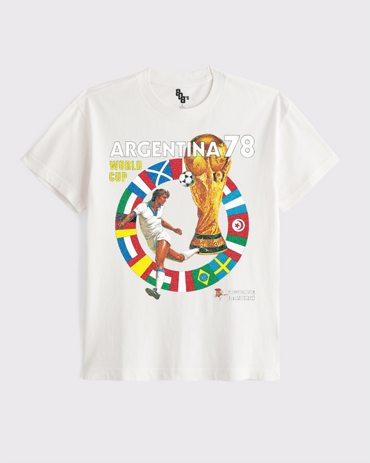 1978 World Cup Argentina White Tee