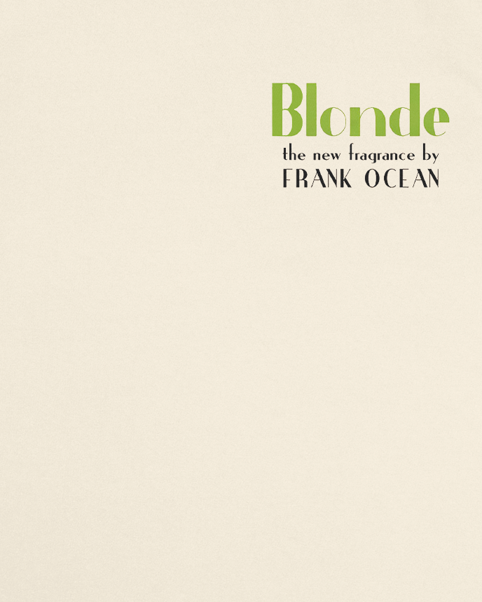 Frank Ocean 'Album Blonde' Sweatshirt – 808's