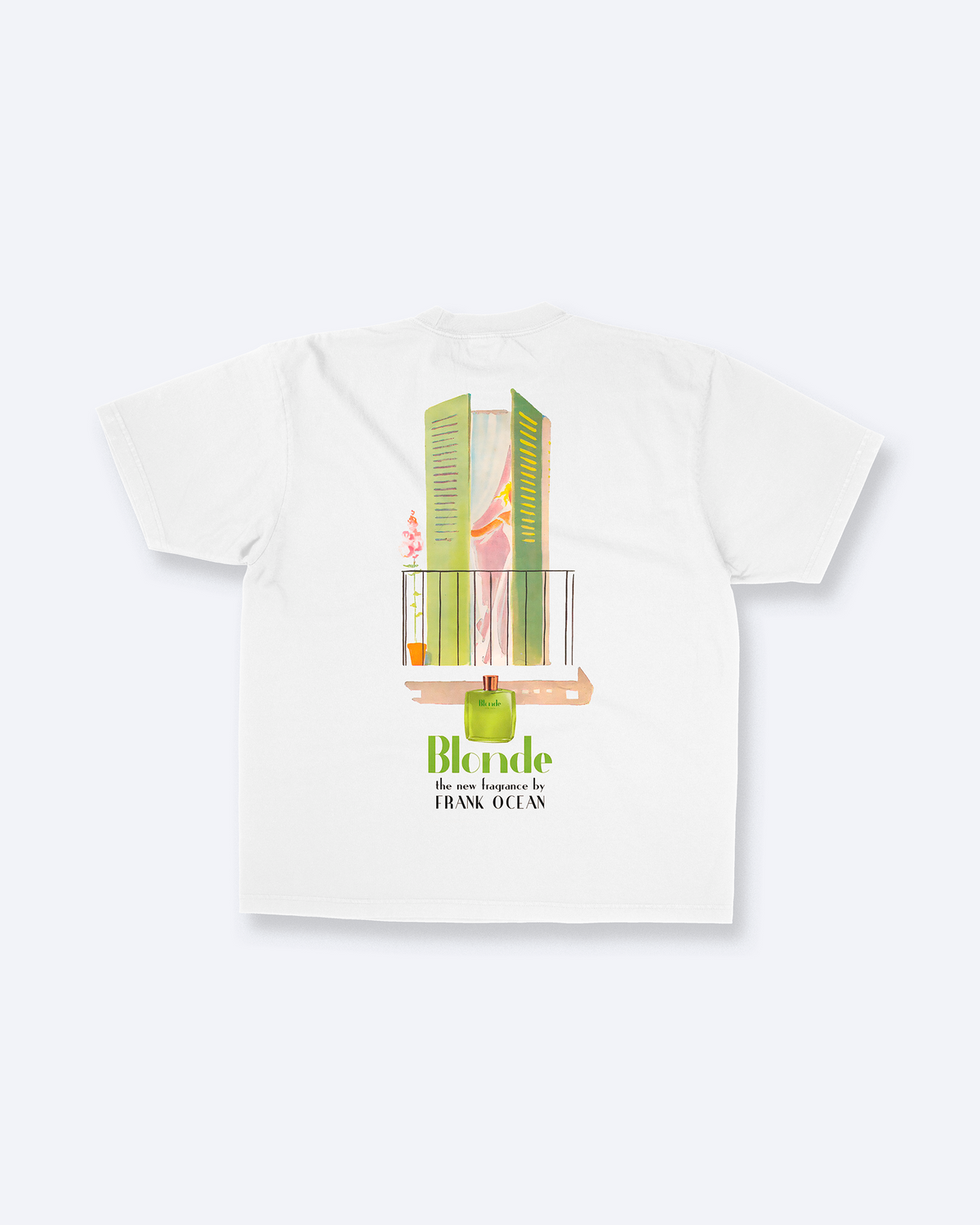 Frank Ocean 'Blonde' Tee (Front & Back) – 808's