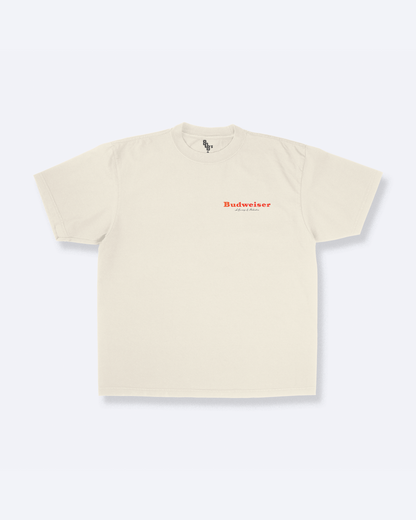 Bud Beer Ad In Sand Tee – 808's