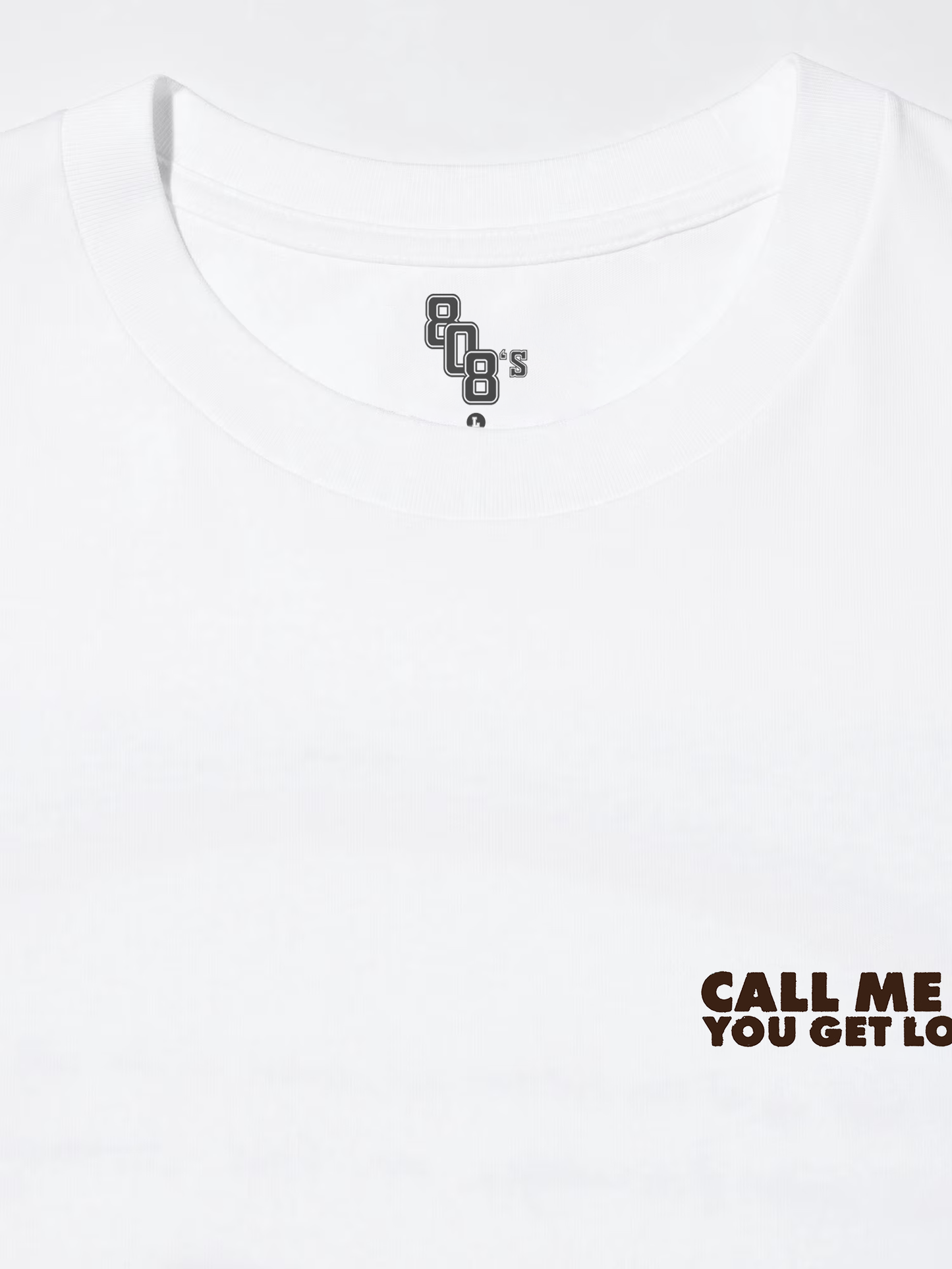 Call Me If You Get Lost White Tee