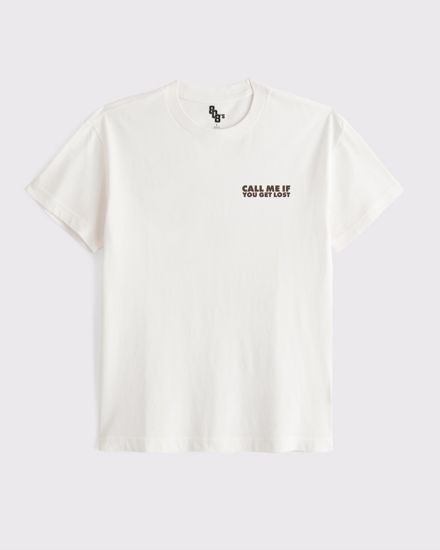 Call Me If You Get Lost White Tee