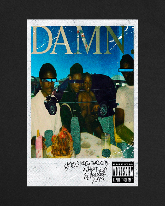 Kendrick Lamar 'Damn X Good Kid Maad City' Tee – 808's