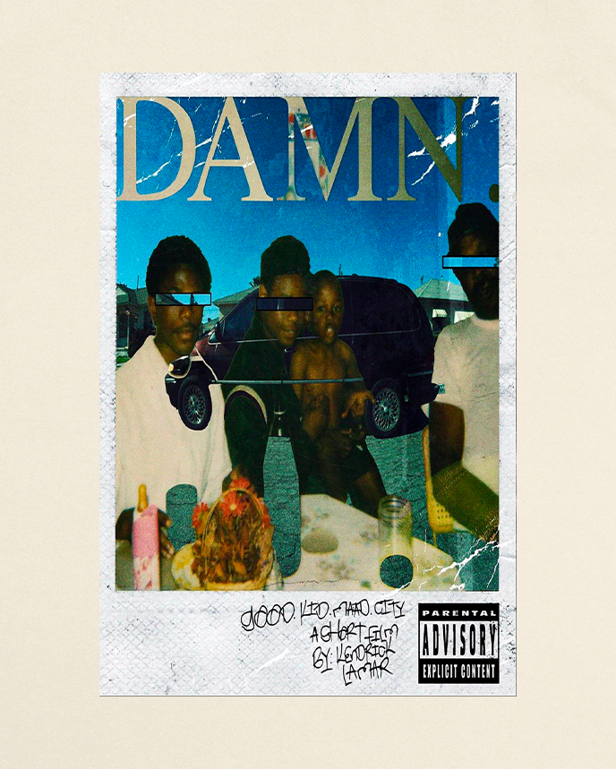 Kendrick Lamar 'Damn X Good Kid Maad City' Tee – 808's