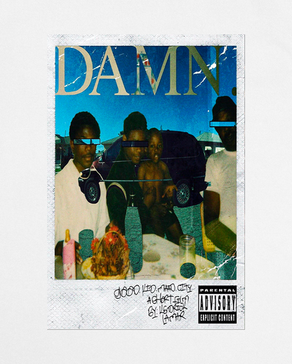 Kendrick Lamar 'Damn X Good Kid Maad City' Tee – 808's
