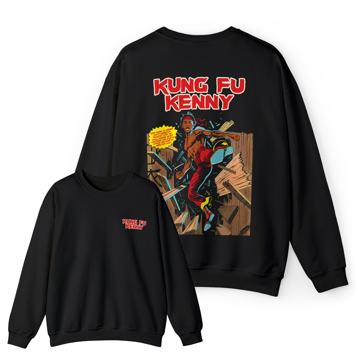 Kendrick Lamar 'Kung Fu Kenny' Sweatshirt #3848 – 808's