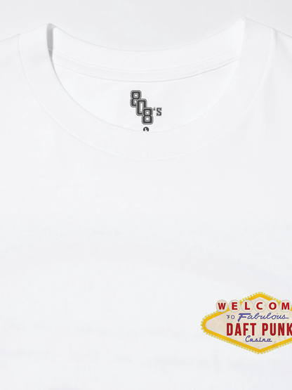 Get Lucky! White Tee