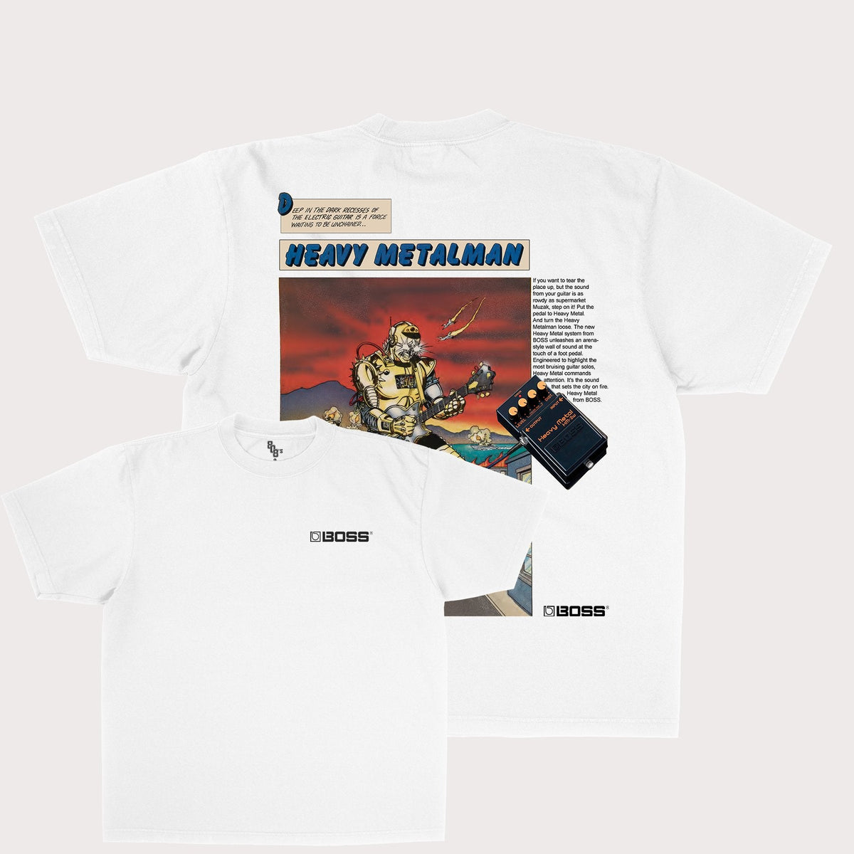 Boss Heavy Metalman Tee – 808's