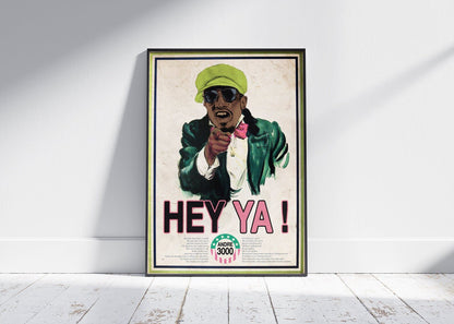 Andre 3000 'Hey Ya! Advertising' Poster – 808's