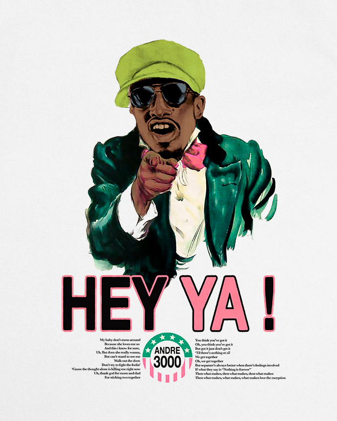 Andre 3000 'Hey Ya' Tee – 808's