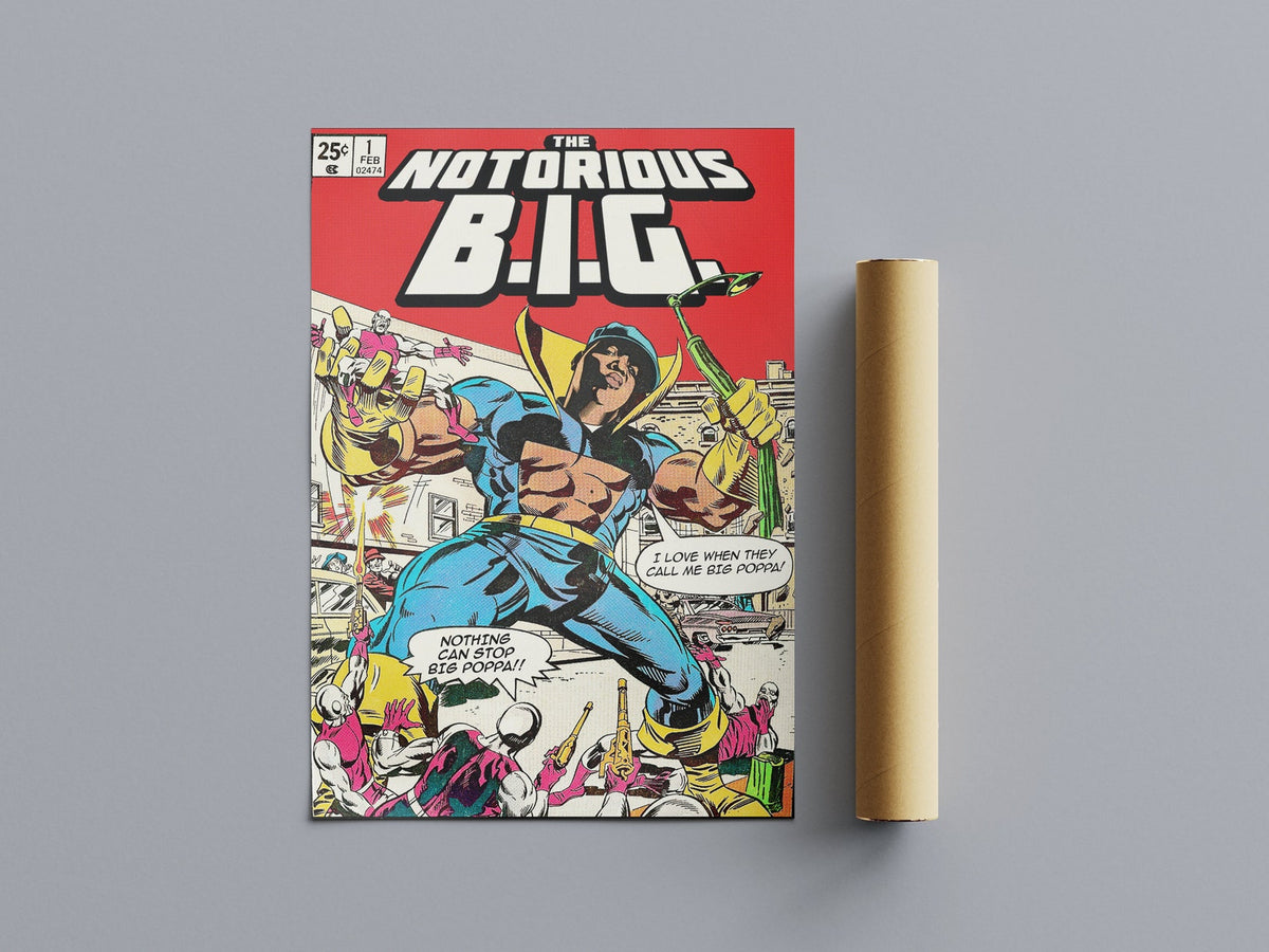 The Notorious B.I.G. 'Hypnotise Big' Poster – 808's