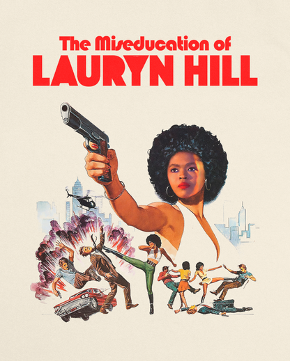 The Miseducation Of Lauryn Hill graphic tee in sand – 808's