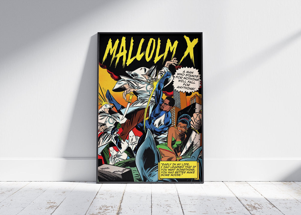 Malcolm X Poster – 808's