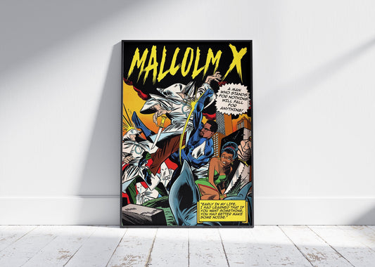 Malcolm X Poster – 808's