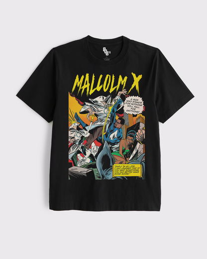 Malcolm X Comic Tee