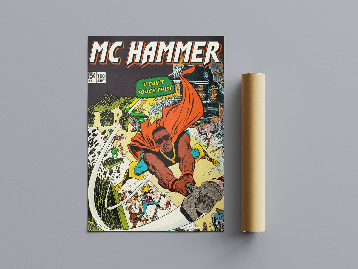 MC Hammer 'Comic Cover' Poster – 808's