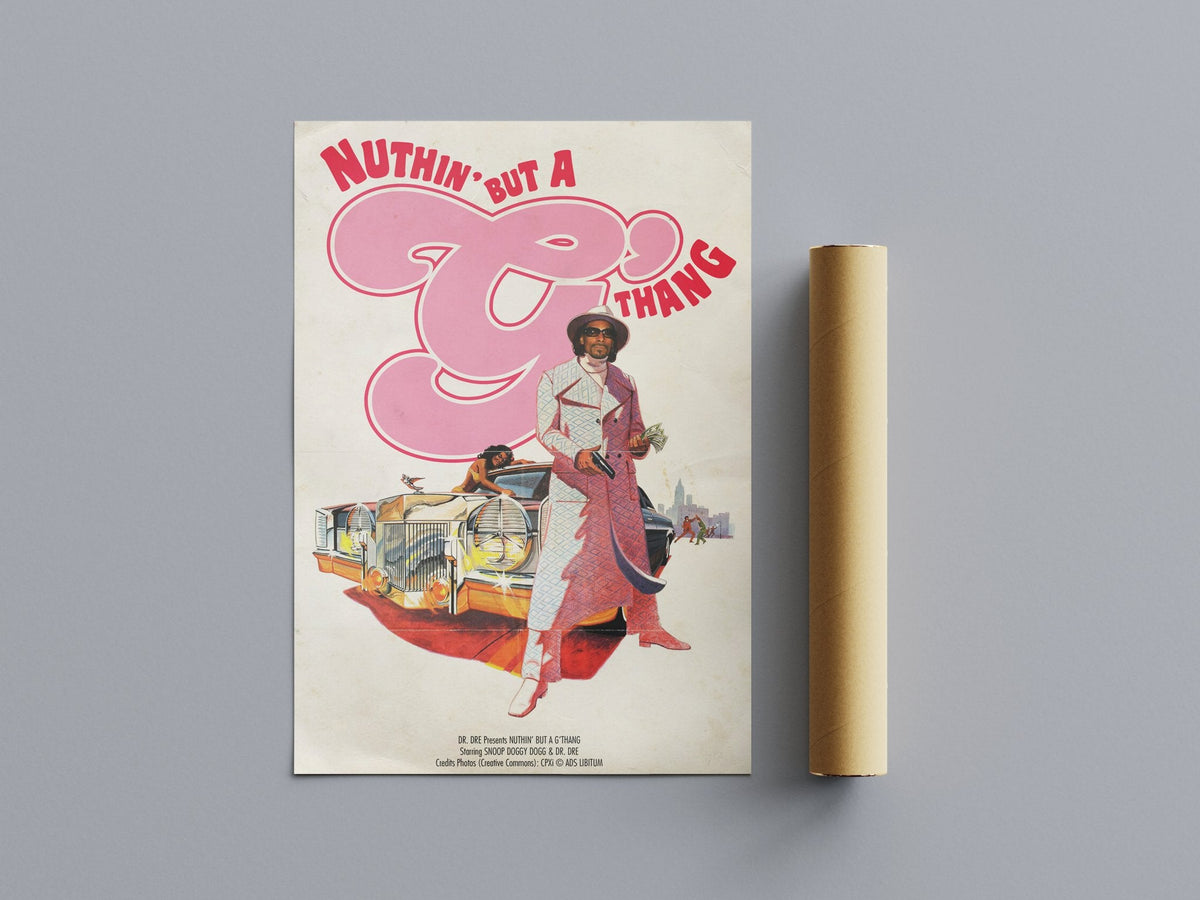 Snoop Dogg 'Nuthin' But A G Thang Movie' Poster – 808's