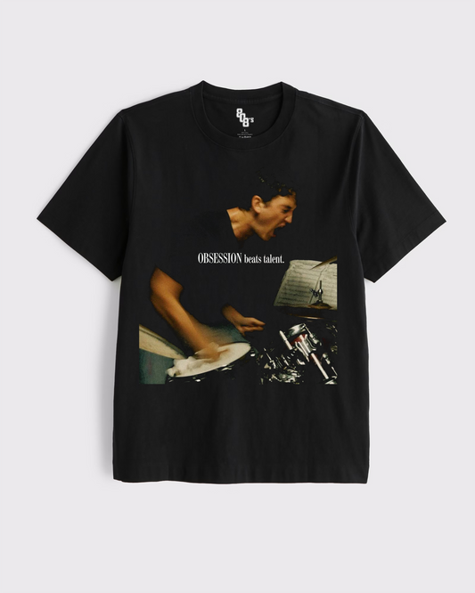 Obsession Beats Talent Black Tee