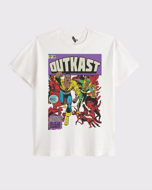 Outkast Comic White Tee