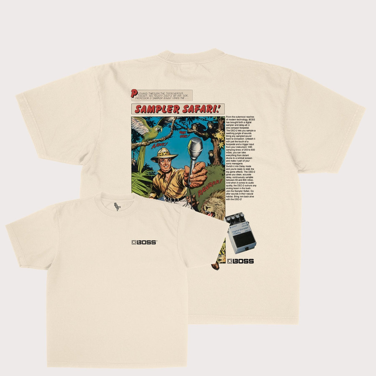 Boss Sampler Safari Tee – 808's