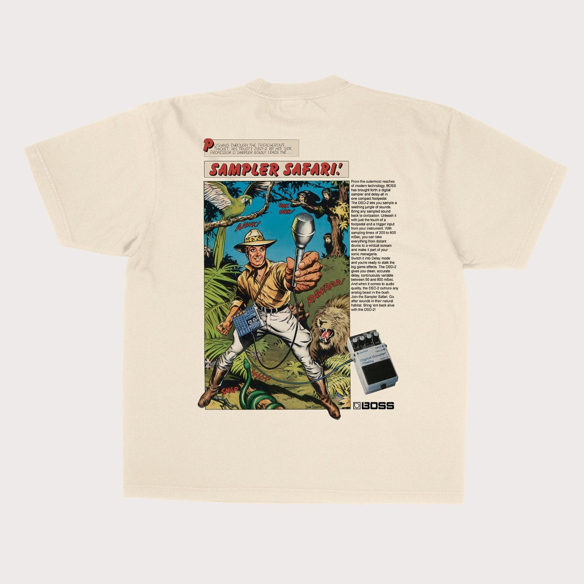 Boss Sampler Safari Tee – 808's