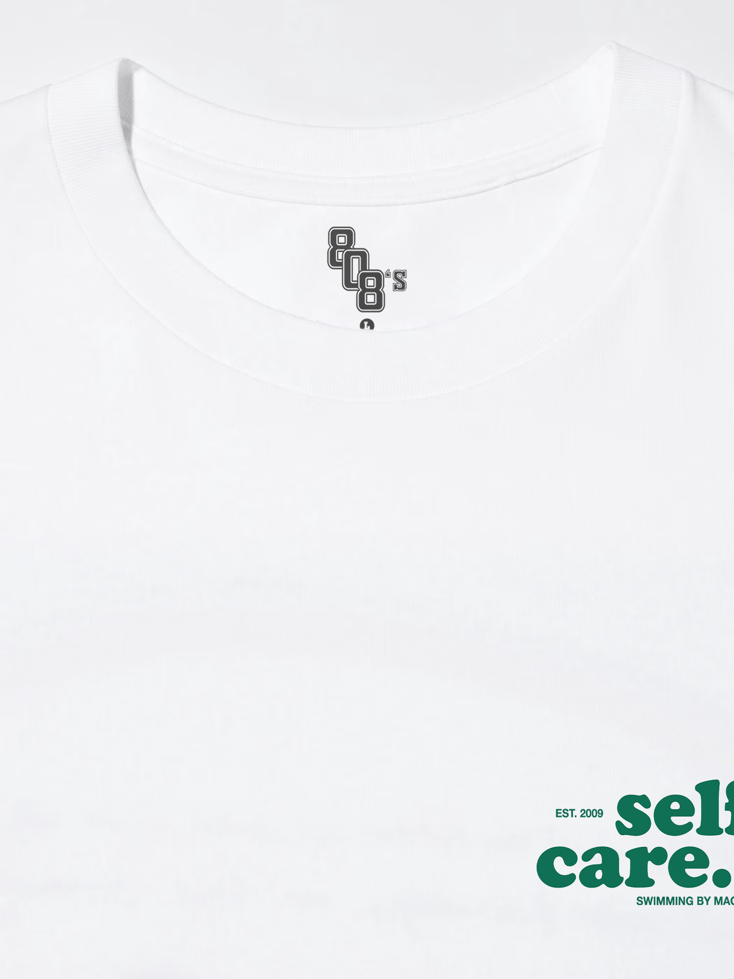 Self Care White Tee