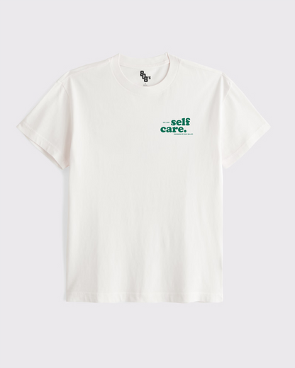Self Care White Tee
