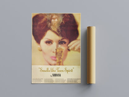 Nirvana 'Smells Like Teen Spirit Perfume' Poster – 808's
