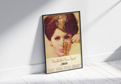 Nirvana 'Smells Like Teen Spirit Perfume' Poster – 808's