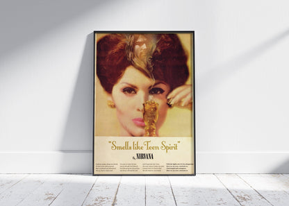 Nirvana 'Smells Like Teen Spirit Perfume' Poster – 808's