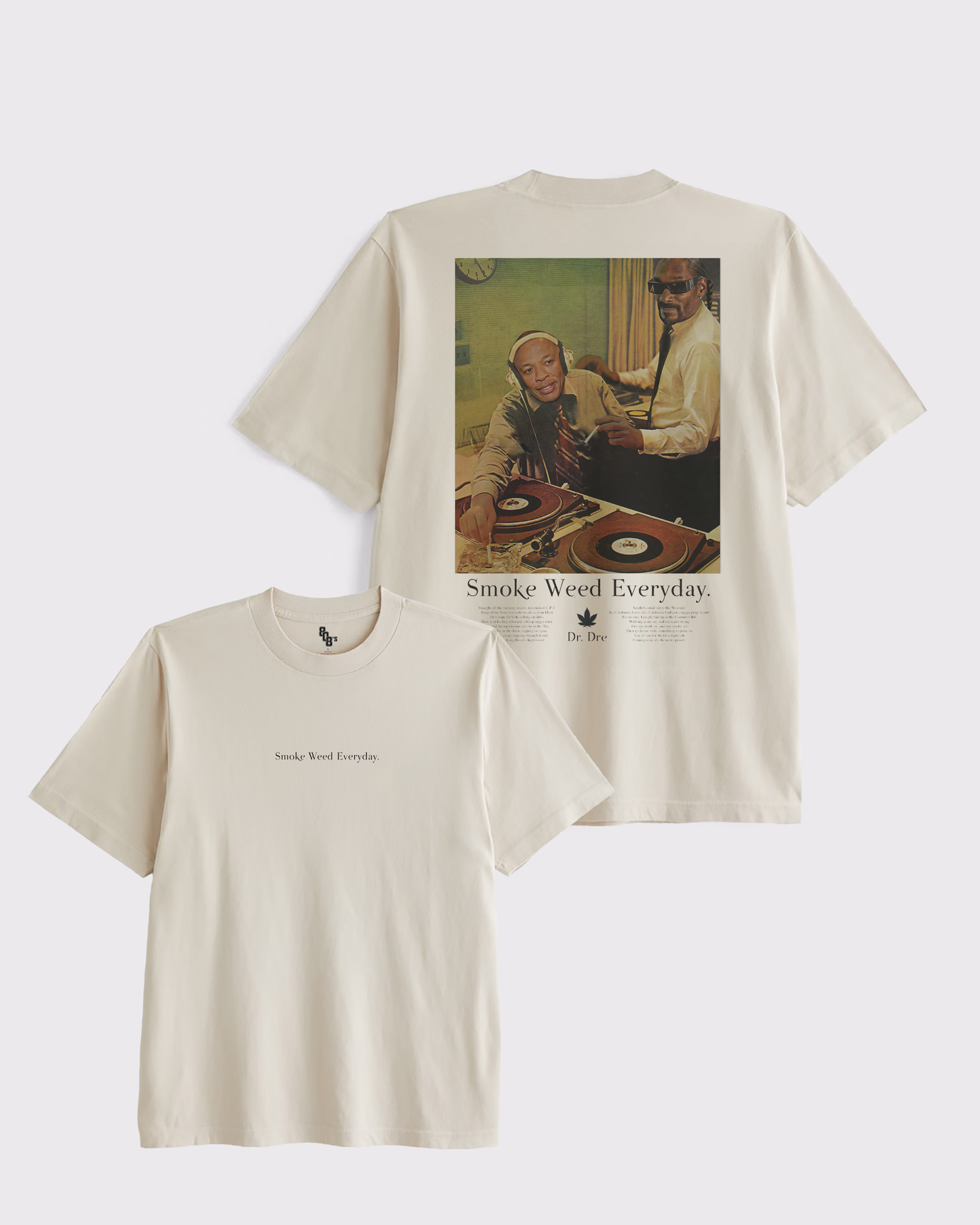Snoop & DRE Smoke Everyday Sand Tee