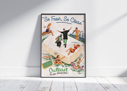 OutKast 'So Fresh, So Clean Advertising' Poster – 808's